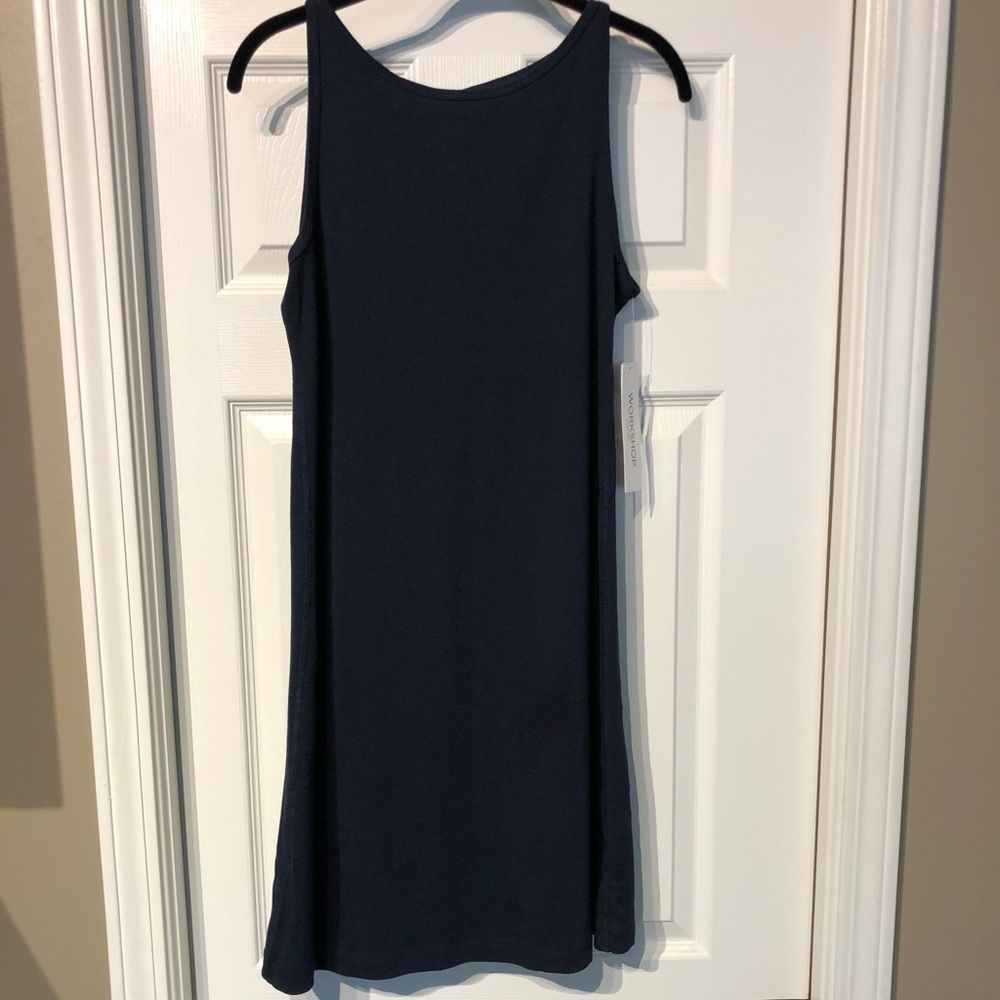 Navy Cotton Sundress